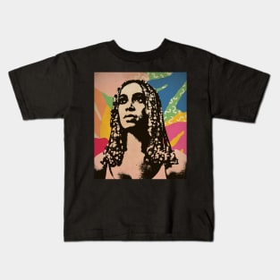 Vintage Poster - Solange Knowles Style Kids T-Shirt